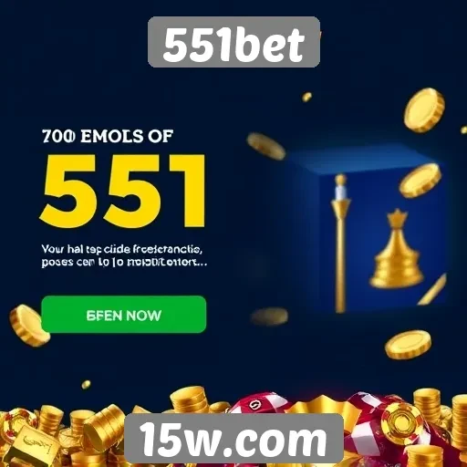 Promoções e bônus disponíveis na 551bet